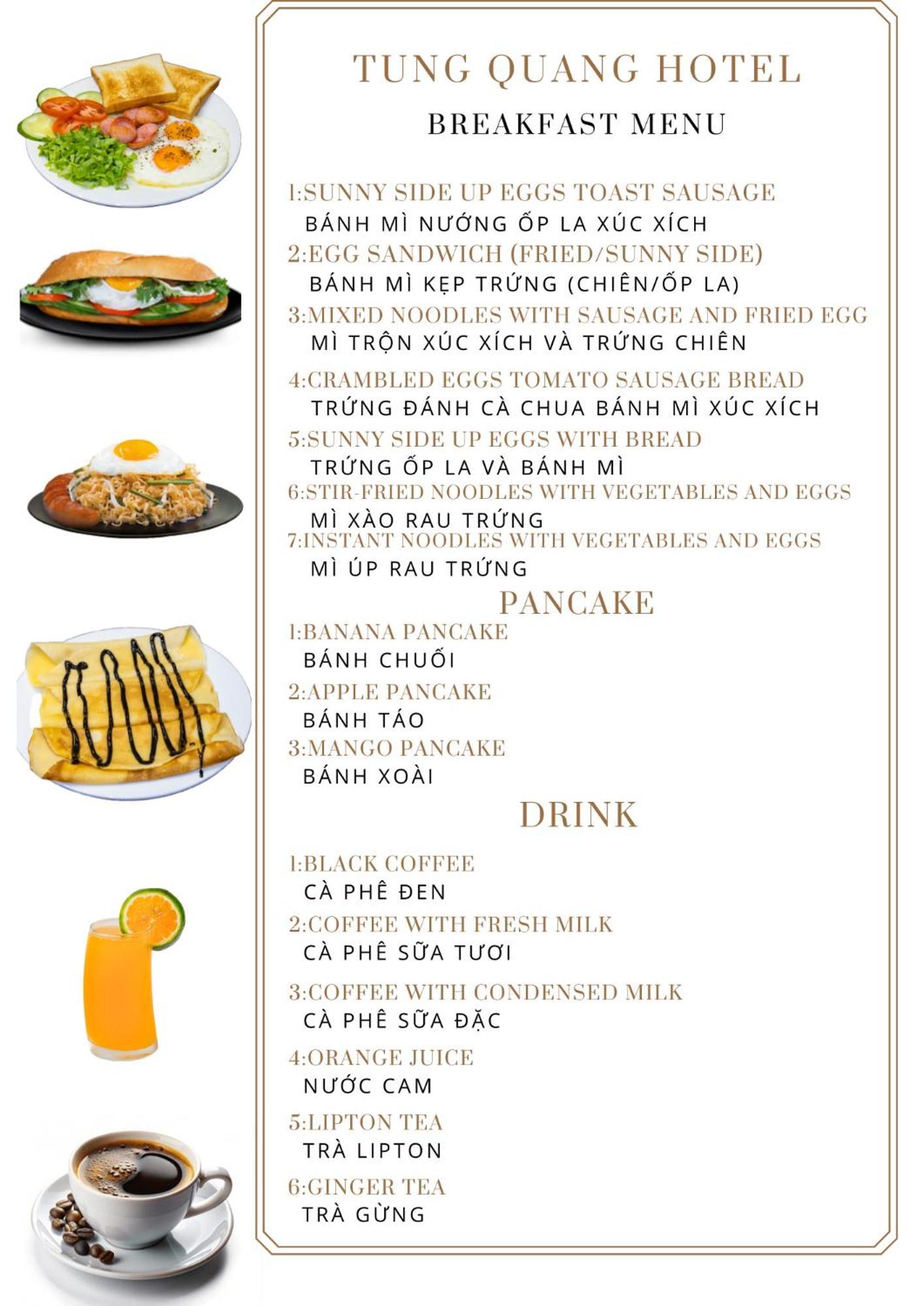 Tung Quang Hotel Dong Khe Sau Exterior photo